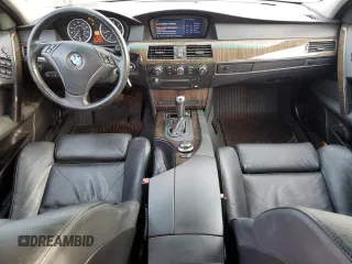 2006 BMW 5 Series 550i with VIN WBANB53586CP02981, listed as a Copart auction lot 84903254 with 124,132 mi miles and Salvage Title. Bid and sale history available at DreamBid. Image 8.