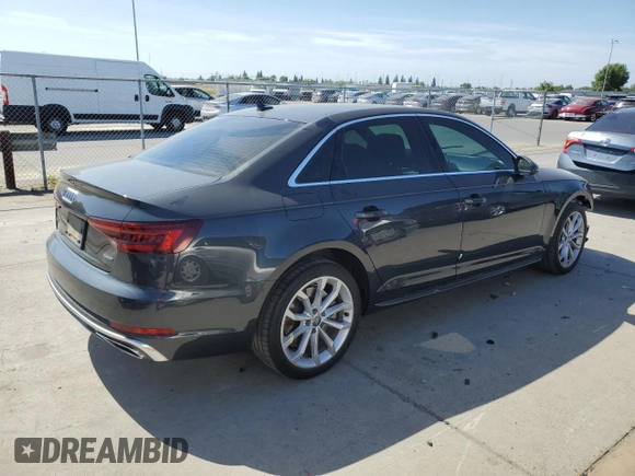 2019 Audi A4 Premium Plus z VIN WAUENAF45KA021296, wystawiony jako Copart lot #56107095 z przebiegiem 77 102 mil mil oraz Szkoda całkowita • Salvage title. Historia ofert i sprzedaży dostępna na DreamBid. Obrazek 3.