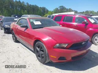 2010 Ford Mustang V6 with VIN 1ZVBP8EN4A5175330, listed as a IAAI auction lot 42049398 with 111,339 mi miles. Bid and sale history available at carsss.com. Image 1.