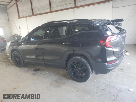 2022 GMC Terrain SLT with VIN 3GKALPEV8NL249461, listed as a Copart auction lot 58005375 with 26,754 mi miles and Salvage title. Bid and sale history available at DreamBid. Image 2.