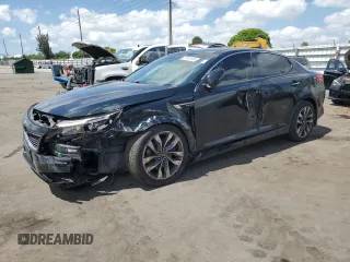 2015 Kia Optima SX Turbo with VIN 5XXGR4A6XFG492770, listed as a Copart auction lot 57631845 with 89,321 mi miles and Salvage title. Bid and sale history available at DreamBid. Image 1.