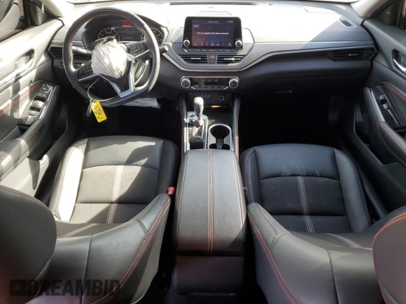 2023 Nissan Altima 2.5 SR with VIN 1N4BL4CV9PN322587, listed as a Copart auction lot 83654274 with 9,305 mi miles and Salvage Title. Bid and sale history available at carsss.com. Image 8.