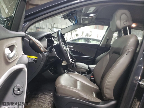 2017 Hyundai Santa Fe Limited Ultimate with VIN KM8SRDHF4HU214147, listed as a Copart auction lot 47826645 with 89,694 mi miles and Salvage Title. Bid and sale history available at carsss.com. Image 7.