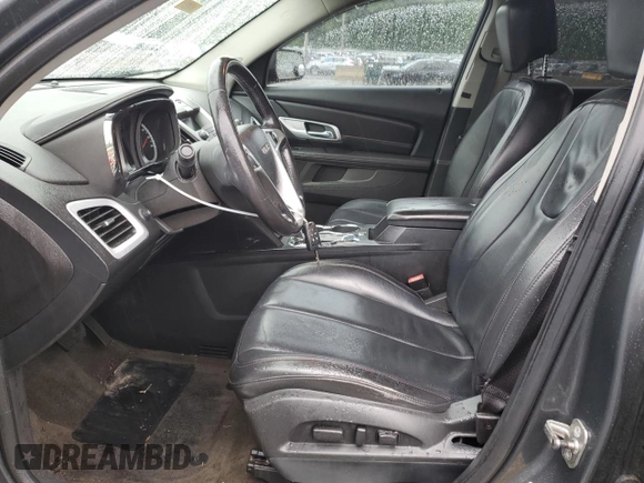 2011 GMC Terrain SLT-1 with VIN 2CTFLVE51B6320218, listed as a Copart auction lot 60908875 with 153,372 mi miles and Salvage title. Bid and sale history available at DreamBid. Image 7.