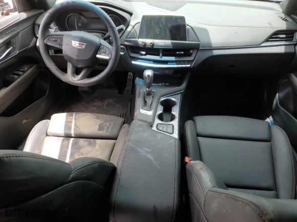 2024 Cadillac CT4 Sport with VIN 1G6DC5RK6R0129368, listed as a Copart auction lot 63877814 with 65 mi miles and Salvage Title. Bid and sale history available at carsss.com. Image 8.
