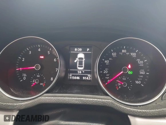 2016 Volkswagen Passat S with VIN 1VWAS7A30GC031755, listed as a IAAI auction lot 42359638 with 115,046 mi miles and . Bid and sale history available at DreamBid. Image 7.