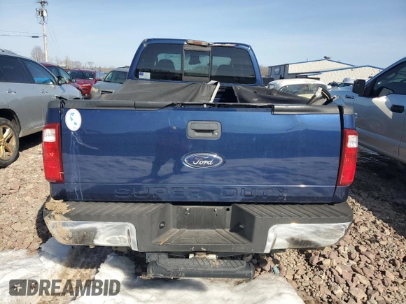 2008 Ford Super Duty F-250 SRW XL with VIN 1FTSX21R98EE35322, listed as a Copart auction lot 48799265 with 180,153 mi miles and Salvage Title. Bid and sale history available at carsss.com. Image 6.