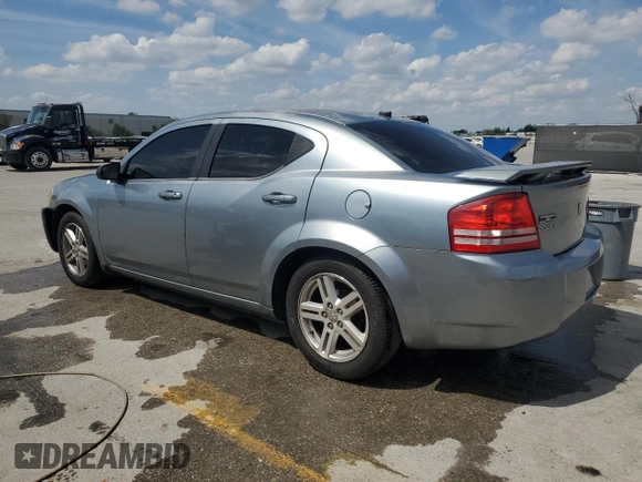 2009 Dodge Avenger SXT with VIN 1B3LC56B99N535484, listed as a Copart auction lot 49381645 with 186,049 mi miles and Salvage Title. Bid and sale history available at DreamBid. Image 2.