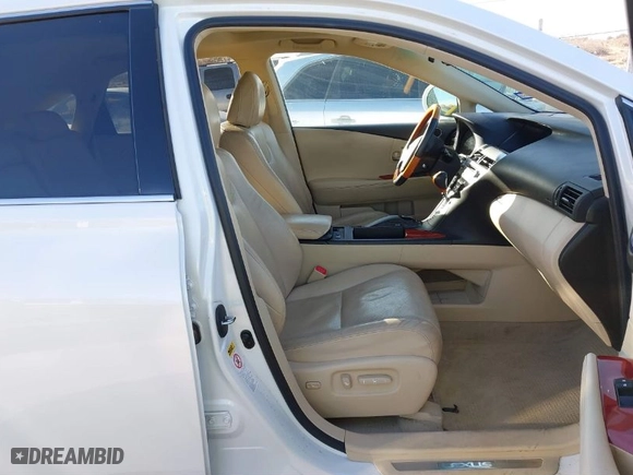 2010 Lexus RX 350 with VIN 2T2ZK1BA6AC018115, listed as a IAAI auction lot 41299445 with 124,761 mi miles. Bid and sale history available at carsss.com. Image 5.