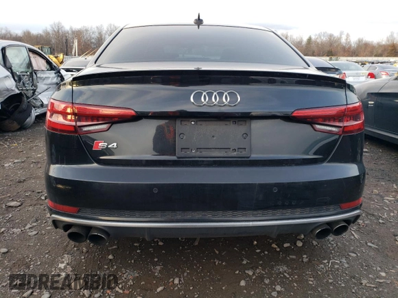 2018 Audi S4 Premium Plus with VIN WAUB4AF45JA003417, listed as a Copart auction lot 78106783 with 99,094 mi miles. Bid and sale history available at carsss.com. Image 6.