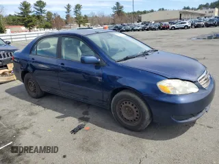 2006 Toyota Corolla CE with VIN JTDBR32EX60085589, listed as a Copart auction lot 53057435 with 283,587 mi miles and Clean Title. Bid and sale history available at DreamBid. Image 4.