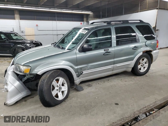 2007 Ford Escape Hybrid z VIN 1FMCU59H47KB00703, wystawiony jako Copart lot #51688245 z przebiegiem 194 296 mil mil oraz Szkoda całkowita • Salvage title. Historia ofert i sprzedaży dostępna na DreamBid. Obrazek 1.