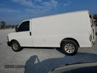 2013 Chevrolet Express Cargo Van with VIN 1GCSGAFX3D1173610, listed as a Copart auction lot 88341225 with 396,659 mi miles and Salvage Title. Bid and sale history available at carsss.com. Image 2.