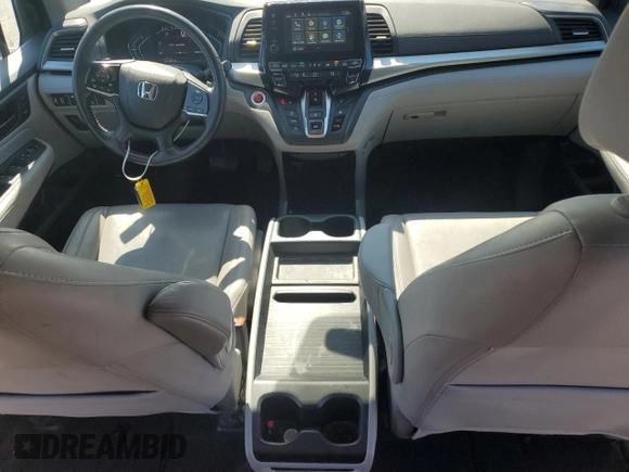 2020 Honda Odyssey EX-L with VIN 5FNRL6H78LB072721, listed as a Copart auction lot 48892095 with 39,634 mi miles and Salvage Title. Bid and sale history available at carsss.com. Image 8.