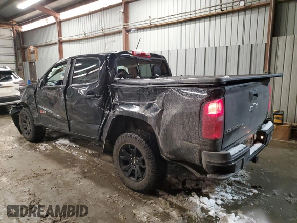 2020 Chevrolet Colorado 4WD Z71 with VIN 1GCGTDEN9L1123067, listed as a Copart auction lot 41926435 with 43,329 mi miles and Salvage title. Bid and sale history available at DreamBid. Image 2.