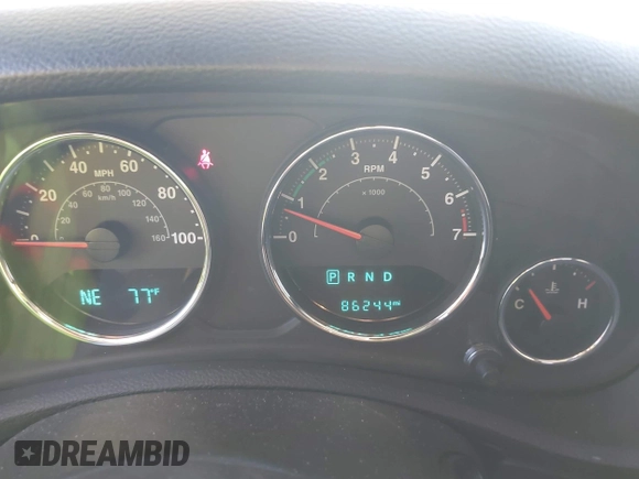 2018 Jeep Wrangler Sahara with VIN 1C4AJWBG2JL821132, listed as a IAAI auction lot 42523688 with 86,244 mi miles and . Bid and sale history available at DreamBid. Image 7.