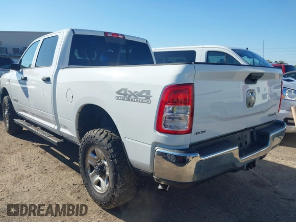 2021 Ram 2500 Tradesman with VIN 3C6UR5CJ2MG533937, listed as a IAAI auction lot 41079255 with 77,722 mi miles. Bid and sale history available at carsss.com. Image 3.