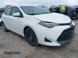 2019 Toyota Corolla L with VIN 5YFBURHE0KP889909, listed as a IAAI auction lot 41888953 with 130,529 mi miles. Bid and sale history available at carsss.com. Image 1.
