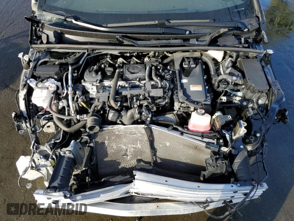 2022 Toyota Prius L Eco with VIN JTDKAMFU1N3179050, listed as a Copart auction lot 84764454 with 21,695 mi miles and Salvage Title. Bid and sale history available at DreamBid. Image 11.