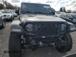 2024 Jeep Wrangler Rubicon X with VIN 1C4RJXFG2RW153197, listed as a Copart auction lot 76521384 with 3,897 mi miles and Salvage title. Bid and sale history available at DreamBid. Image 5.
