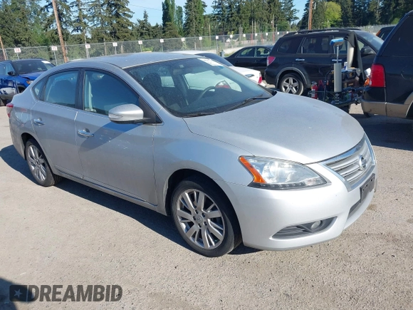 2014 Nissan Sentra S with VIN 3N1AB7AP8EY231151, listed as a IAAI auction lot 42201365 with 156,272 mi miles and . Bid and sale history available at DreamBid. Image 1.
