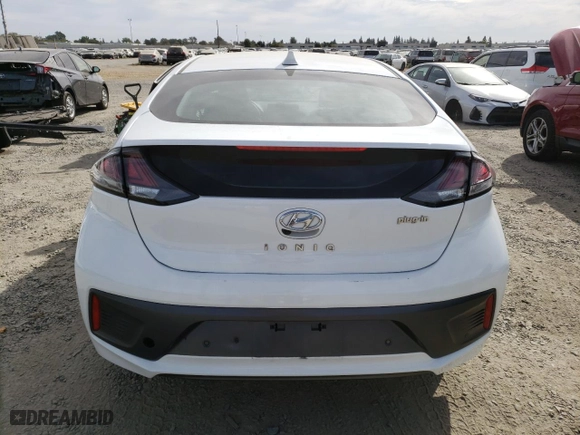 2022 Hyundai Ioniq Plug-In Hybrid Limited with VIN KMHCX5LD8NU282582, listed as a Copart auction lot 75260964 with NaN miles and Salvage Title. Bid and sale history available at carsss.com. Image 6.