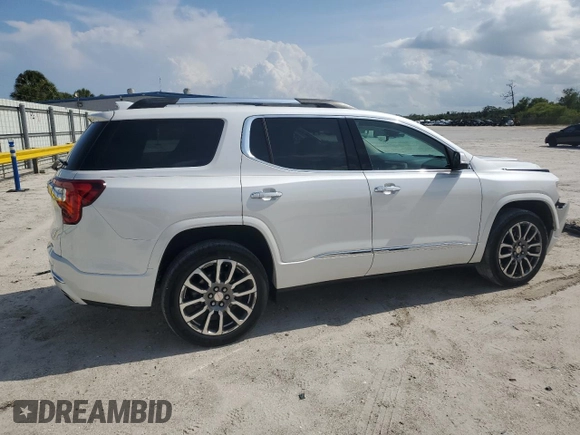2020 GMC Acadia Denali with VIN 1GKKNPLS3LZ210516, listed as a Copart auction lot 55962585 with 24,160 mi miles and Non repairable. Bid and sale history available at DreamBid. Image 3.