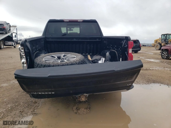 2019 Chevrolet Silverado 1500 LT with VIN 3GCPWCED4KG256411, listed as a Copart auction lot 51930345 with 73,485 mi miles and Salvage Title. Bid and sale history available at carsss.com. Image 6.