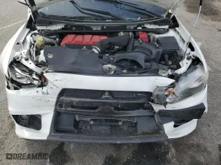 2014 Mitsubishi Lancer Evolution GSR with VIN JA32W8FV2EU019253, listed as a Copart auction lot 86615084 with 104894 miles and Salvage Title. Bid and sale history available at carsss.com. Image 11.