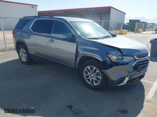 2020 Chevrolet Traverse LT Cloth with VIN 1GNEVGKW9LJ288429, listed as a IAAI auction lot 41934510 with 68,592 mi miles. Bid and sale history available at carsss.com. Image 1.