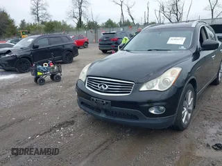 2013 Infiniti EX Journey with VIN JN1BJ0HR3DM480335, listed as a IAAI auction lot 41964573 with 140,765 mi miles. Bid and sale history available at carsss.com. Image 1.