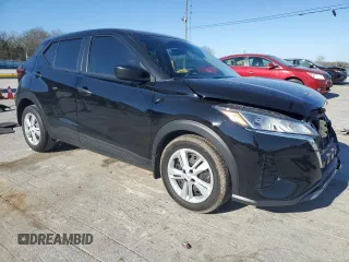 2023 Nissan Kicks S with VIN 3N1CP5BV3PL548623, listed as a Copart auction lot 50471335 with 15,770 mi miles and Salvage Title. Bid and sale history available at DreamBid. Image 4.