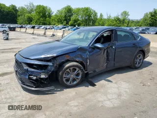 2024 Honda Accord EX с VIN 1HGCY1F33RA039865, выставлен на аукционе Copart как лот 59161445 с пробегом Не указан миль и Списание • Salvage title. История ставок и продаж доступна на DreamBid. Изображение 1.