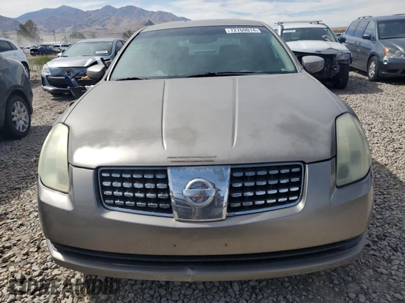 2005 Nissan Maxima 3.5 SL with VIN 1N4BA41E95C828647, listed as a Copart auction lot 72769014 with 0 mi miles and Salvage Title. Bid and sale history available at carsss.com. Image 5.