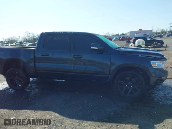 2020 Ram 1500 Big Horn with VIN 1C6SRFFT3LN331267, listed as a IAAI auction lot 41922224 with 143,297 mi miles. Bid and sale history available at carsss.com. Image 14.