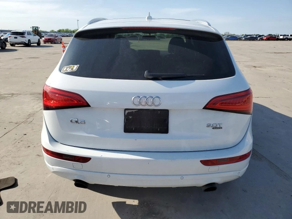 2014 Audi Q5 Premium Plus with VIN WA1LFAFPXEA094244, listed as a Copart auction lot 51044835 with 133,479 mi miles and Salvage Title. Bid and sale history available at carsss.com. Image 6.