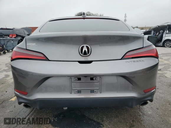 2023 Acura Integra with VIN 19UDE4H24PA010858, listed as a Copart auction lot 42124435 with 41,174 mi miles and Salvage Title. Bid and sale history available at DreamBid. Image 6.