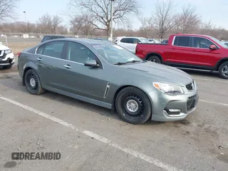 2016 Chevrolet SS with VIN 6G3F25RW2GL208949, listed as a IAAI auction lot 41772533 with 34,821 mi miles. Bid and sale history available at carsss.com. Image 1.