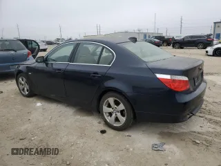2006 BMW 5 Series 530xi with VIN WBANF735X6CU20504, listed as a Copart auction lot 44840125 with 122,594 mi miles and Clean Title. Bid and sale history available at carsss.com. Image 2.