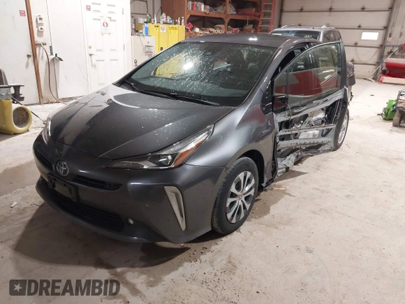 2019 Toyota Prius LE with VIN JTDL9RFUXK3007993, listed as a IAAI auction lot 41934751 with 101,150 mi miles and . Bid and sale history available at DreamBid. Image 17.