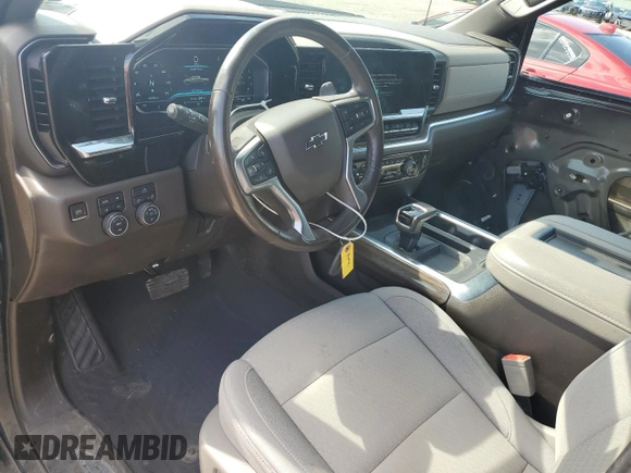 2022 Chevrolet Silverado 1500 RST with VIN 3GCUDEED6NG515263, listed as a Copart auction lot 55062765 with 100,726 mi miles and Salvage Title. Bid and sale history available at DreamBid. Image 8.
