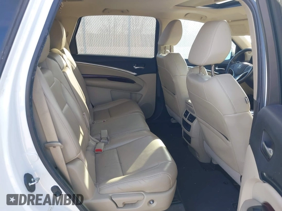 2016 Acura MDX with VIN 5FRYD3H22GB011042, listed as a IAAI auction lot 41383286 with 151,781 mi miles. Bid and sale history available at carsss.com. Image 8.