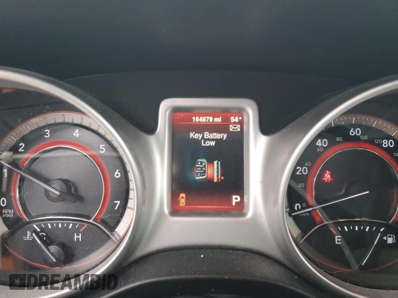 2015 Dodge Journey SXT with VIN 3C4PDDBG0FT660457, listed as a Copart auction lot 54582265 with 164,879 mi miles and Salvage title. Bid and sale history available at DreamBid. Image 9.