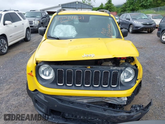 2018 Jeep Renegade Upland с VIN ZACCJBAB7JPG97099, выставлен на аукционе IAAI как лот 42214521 с пробегом 102 520 миль миль и . История ставок и продаж доступна на DreamBid. Изображение 13.