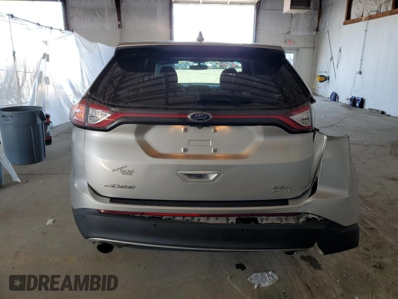 2017 Ford Edge SEL with VIN 2FMPK3J90HBB21561, listed as a Copart auction lot 50575925 with 102,560 mi miles and Salvage Title. Bid and sale history available at carsss.com. Image 6.