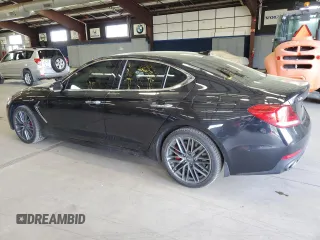 2019 Genesis G70 3.3T Advanced with VIN KMTG74LE6KU013986, listed as a Copart auction lot 55464795 with 110,519 mi miles and Clean Title. Bid and sale history available at carsss.com. Image 2.