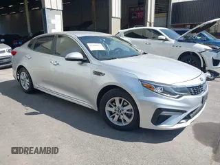 2019 Kia Optima LX with VIN 5XXGT4L36KG283413, listed as a IAAI auction lot 42488831 with 158,359 mi miles and . Bid and sale history available at DreamBid. Image 1.