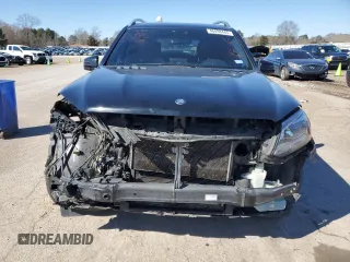 2017 Mercedes-Benz GLS 450 with VIN 4JGDF6EE3HA883469, listed as a Copart auction lot 46098445 with 136,804 mi miles and Salvage Title. Bid and sale history available at DreamBid. Image 5.