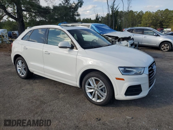 2017 Audi Q3 Premium Plus with VIN WA1HCCFS1HR013829, listed as a Copart auction lot 52827765 with 138,354 mi miles and Clean title. Bid and sale history available at DreamBid. Image 4.
