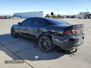 2019 Dodge Charger SXT with VIN 2C3CDXBG1KH553523, listed as a Copart auction lot 46865175 with 112,507 mi miles and Salvage Title. Bid and sale history available at carsss.com. Image 2.